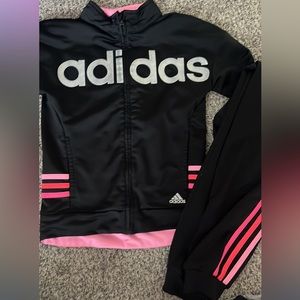 Girls adidas set size 7/8